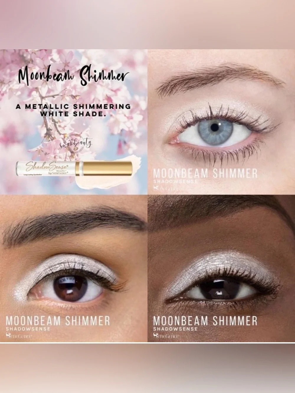 ShadowSense by Senegence. Shade: Moonbeam Shimmer. NWT.